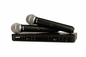 SHURE ワイヤレスマイク ボーカル コンボ ワイヤレスシステムセット BLX288(中古品)