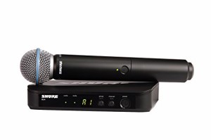 SHURE ワイヤレスマイク BLX ハンドヘルド型 ワイヤレスシステム BETA58 ハ(中古品)