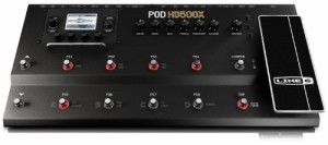 Line 6 マルチエフェクトプロセッサー POD HD500X(中古品)