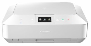 Canon キヤノン インクジェット複合機 PIXUS MG7130 WH(中古品)