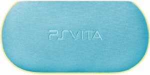 PlayStation Vita ソフトケース ライトブルー (PCHJ-15023)(中古品)