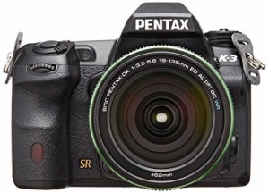 PENTAX デジタル一眼レフカメラ K-3 18-135WR レンズキット ブラック ロー (中古品)