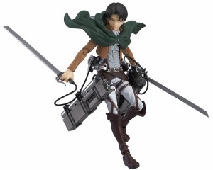 figma 進撃の巨人 リヴァイ (ノンスケール ABS&PVC 塗装済み可動フィギュア(中古品)