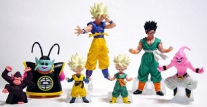 ガシャポン HG ドラゴンボールZ 19 最強 孫悟空！魔人決着編 6種セットA ( (中古品)