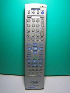 ビクター DVDレコーダーリモコン RM-SDR010D(中古品)