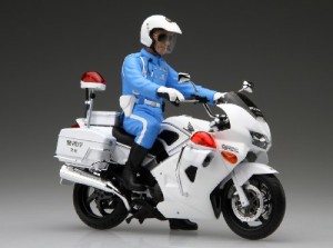 フジミ模型 1/12 バイクシリーズSPOT Honda VFR800P 白バイ 白バイ隊員 フ (中古品)