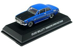 コナミ　1/64　絶版名車コレクションVol.2　いすゞ　べレット1600GTR（1969(中古品)