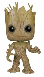 Funko グルート 首振り フィギュア 9cm (Groot Pop! Vinyl Figure)(中古品)