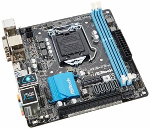 ASRock マザーボード H97 Mini-ITX H97M-ITX/ac(中古品)