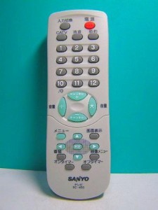 サンヨー テレビリモコン RC-450(中古品)