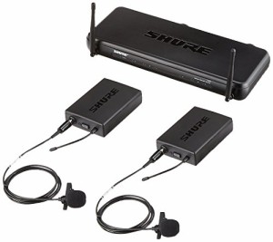 SHURE ワイヤレスシステム SVXシリーズ SVX188/CVL ラベリアマイク(2本) ボ(中古品)