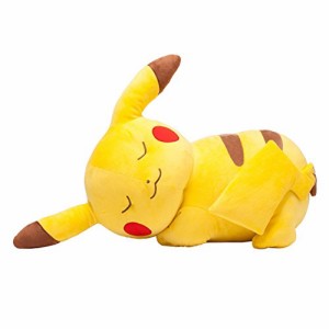 ポケモンセンターオリジナル ぬいぐるみクッション おねむりピカチュウ(中古品)