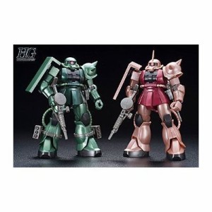 HGUC 1/144 シャア専用ザク＆量産型ザク THE ART OF GUNDAM OSAKA メタリッ(中古品)