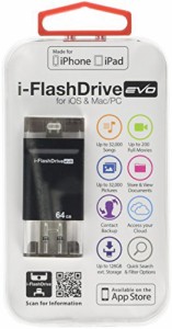 PhotoFast Lightningコネクタ搭載USBフラッシュメモリー「i-FlashDrive EVO(中古品)