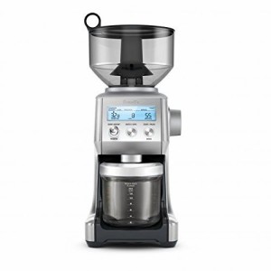 Breville The Smart Grinder Proコーヒー・Bean Grinder シルバー BREBCG82(中古品)