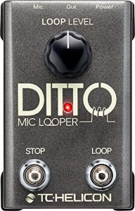 TC HELICON ボーカル/マイク用ルーパー DITTO MIC LOOPER(中古品)