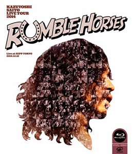 KAZUYOSHI SAITO LIVE TOUR 2014 “RUMBLE HORSESLive at ZEPP TOKYO 2014.(中古品)