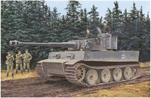 ドラゴン 1/72 第二次世界大戦 ドイツ軍 ティーガーI 極初期型 第502重戦車(中古品)