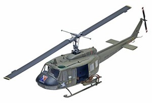アメリカレベル 1/32 UH-1D ヒューイ ガンシップ プラモデル(中古品)