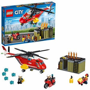 レゴ (LEGO) シティ 消防ヘリコプター 60108(中古品)
