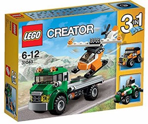 レゴ (LEGO) クリエイター ヘリコプター輸送車 31043(中古品)