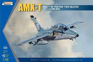 キネティック 1/48 AMX-T/1B 戦闘機 複座型 プラモデル(中古品)