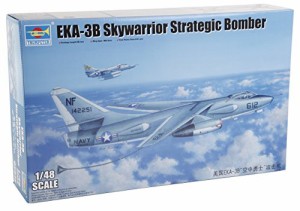 トランペッター 1/48 EKA-3B スカイウォーリアー プラモデル(中古品)