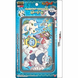 妖怪ウォッチ new NINTENDO 3DSLL 専用 ポーチ3 ブルーVer.(中古品)