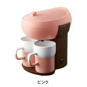 レコルト コーヒーメーカー パウス カフェデュオ スモーキーピンク RKD-4PK(中古品)