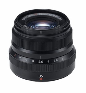 FUJIFILM 単焦点標準レンズ XF35mmF2R WR B ブラック(中古品)