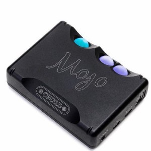 コード CHORD DAC搭載ポータブルヘッドホンアンプ Mojo ブラック MOJO-BLK(中古品)