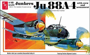 プラッツ 1/48 第二次世界大戦 ドイツ空軍 ユンカース Ju88A-4 プラモデル (中古品)