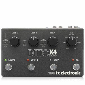 tc electronic デュアル トラック ルーパー DITTO X4 LOOPER(中古品)