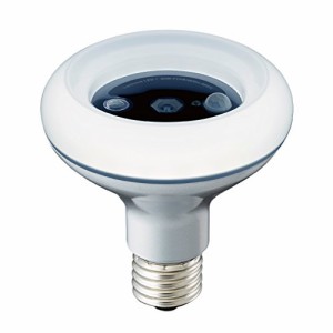 ルミナス LED電球 トイレ消臭 昼白色 人感センサー付 40W相当 LDDR-40NHS（中古品）