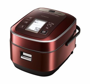 日立 炊飯器 圧力IHスチーム 打込み鉄釜 ふっくら御膳 5.5合 RZ-YW3000M R(中古品)