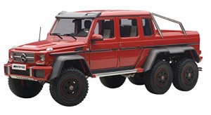 AUTOart 1/18 メルセデス ベンツ G63 AMG 6X6 (レッド) 完成品(中古品)