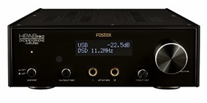FOSTEX ヘッドホンアンプ 32bit D/A変換器内蔵 ハイレゾ対応 HP-A8MK2(中古品)
