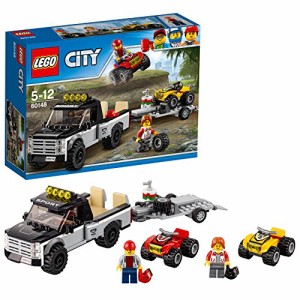 レゴ (LEGO) シティ 四輪バギーとトレーラー 60148 おもちゃ 車(中古品)