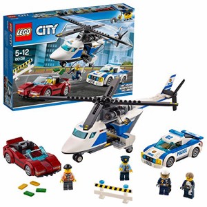 レゴ (LEGO) シティ ポリスヘリコプターとポリスカー 60138 おもちゃ 車(中古品)