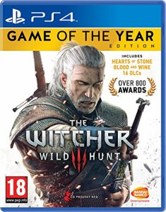 The Witcher 3 Game of the Year Edition (PS4) (輸入版)(中古品)