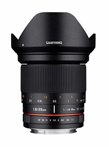 SAMYANG 単焦点レンズ 20mm F1.8 ED AS UMC ニコン F用 フルサイズ対応(中古品)