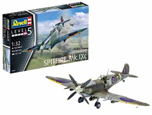 ドイツレベル 1/32 イギリス空軍 スピットファイア MK.9C プラモデル 03927(中古品)