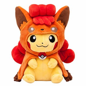 ポケモンセンターオリジナル ぬいぐるみ ロコンポンチョのピカチュウ(中古品)