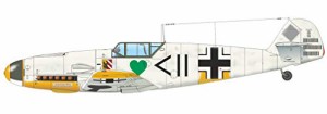 エデュアルド 1/48 ドイツ空軍 Bf109F-2 プロフィパック プラモデル EDU821(中古品)