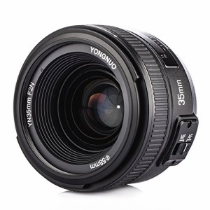 YONGNUO YN35mm F2N 単焦点レンズ ニコン Fマウント フルサイズ対応 広角  (中古品)