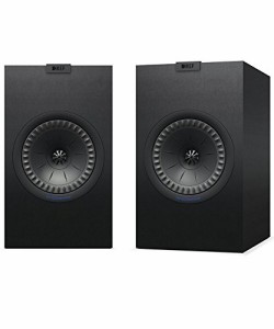 KEF Q350 ブックシェルフスピーカー（ペア、ブラック） Q350B(中古品)