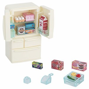 シルバニアファミリー 家具 冷蔵庫セット(5ドア) カ-422(中古品)