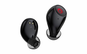 Air by crazybaby 完全ワイヤレスイヤホン Bluetooth/防水対応 Black MC7A2(中古品)