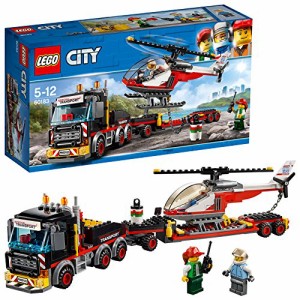 レゴ(LEGO) シティ 巨大貨物輸送車とヘリコプター 60183 ブロック おもちゃ(中古品)
