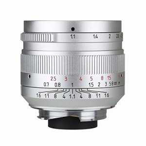 七工匠 7artisans 単焦点レンズ 50mm F1.1 (ライカMマウント) (シルバー)(中古品)